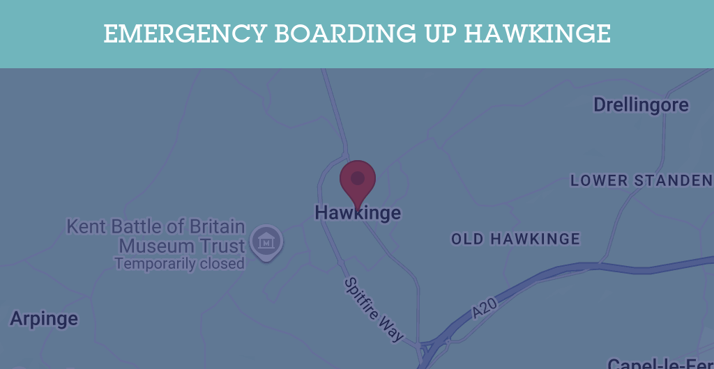 Emergency Boarding Up Services in Hawkinge - CT18